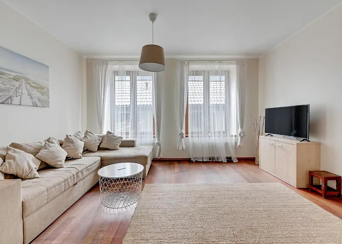 Dom & House - Jelitkowo 50 Metrow Od Plazy Lägenhetshotell 4*