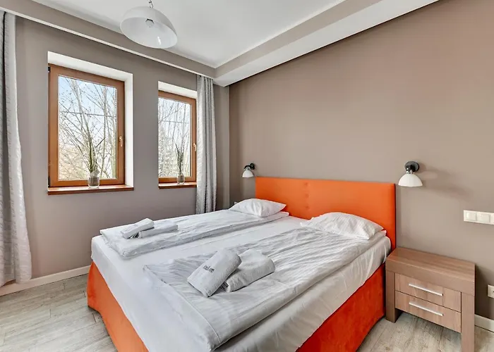 Lägenhetshotell Dom & House - Jelitkowo 50 Metrow Od Plazy Gdańsk