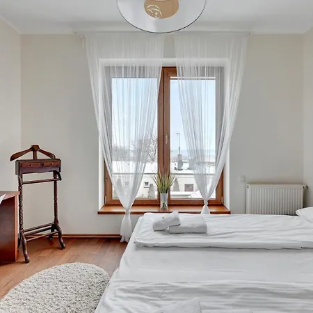 Lejlighedshotel Dom & House - Jelitkowo 50 Metrow Od Plazy Gdańsk